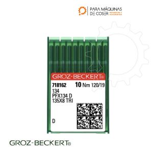 Imagen de Aguja-Groz-Beckert-134D-120-19-Punta--D--Pack-10-unidades