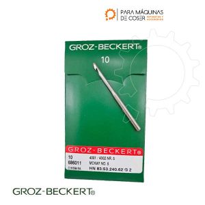 Alternative view of Aguja para Maquina de Calzado Segundera Groz Beckert Mckay Nº5 4001-4002NR5 Punta de Bola