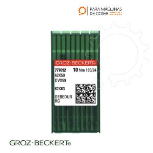 Aguja para Punto Cadeneta Groz Beckert 62x59 180/24 Punta de Bola - Imagen 3
