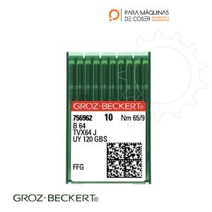 Imagen de Aguja-Groz-Beckert-B64--65-9--Punta--bola--Pack-10-unidades-