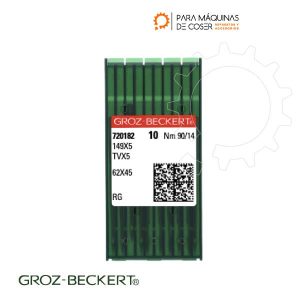 Imagen de Aguja-Groz-Beckert-TVX5--90-14-FFG--Punta--bola--Pack-10-unidades-