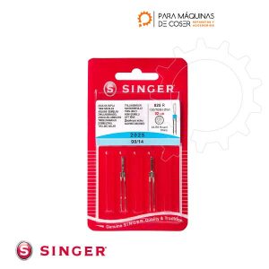 Imagen de Aguja-SINGER--2025-825R--90-14--Punta--bola--Pack-10-unidades-
