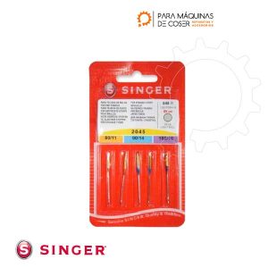 Imagen de Aguja-SINGER--S2045--80-90-100--Punta--bola--Pack-10-unidades-