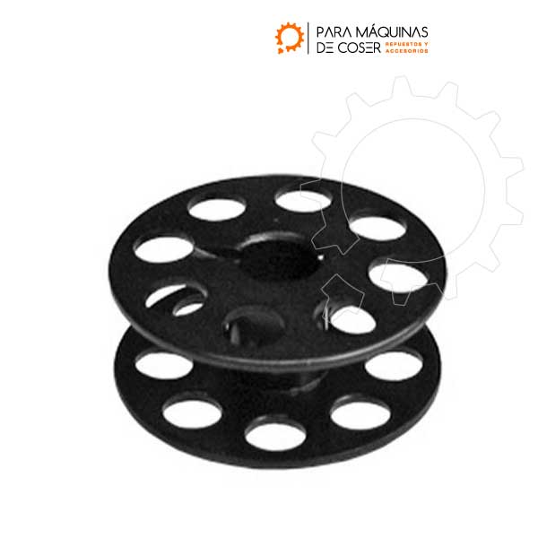 Imagen de Carretel-Jumbo-Perforado-Negro-8-Huecos-Metalico-Recta-1-Aguja-117061-0-01-