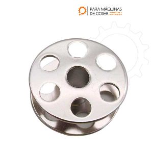 Imagen de Carretel-Para-Recta-Triple-Transporte-Metalico-6-Orificios-Juki-LU-5-B9117-563-000- frente