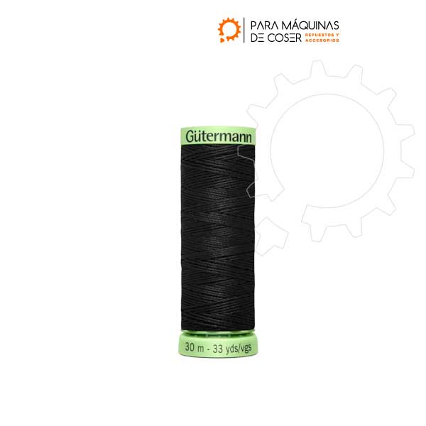 Imagen de Hilo-Gutermann-Para-Coser-Ojales-Y-Pespuntes-Black-10-30M-