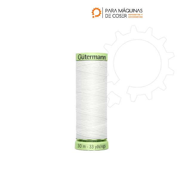 Imagen de Hilo-Gutermann-Para-Coser-Ojales-Y-Pespuntes-Nu-White-20-30M-
