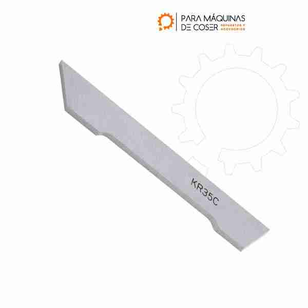 Imagen de Cuchilla Fija para Overlock Siruba Pesada KR35C