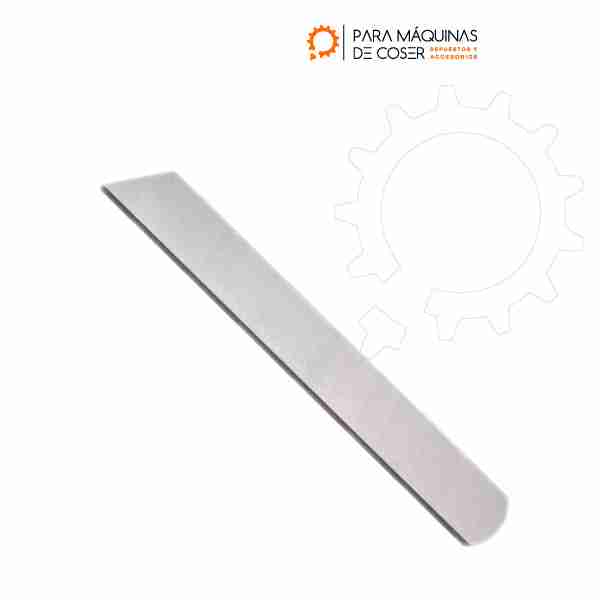 Cuchilla inferior para overlock 202295 reverso