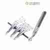 Imagen de Folder para Maquina Multiaguja 456 Adidas 1" ( 25mm - 9mm) 456 1" ( 25mm - 9mm)