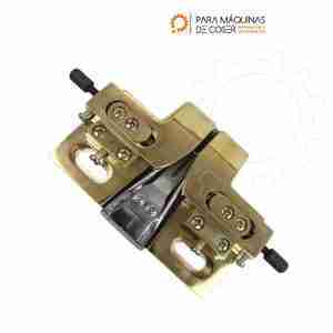 Imagen de Folder Dorado para Recta Doble Aguja para Unir Piezas De Gorras Deportivas 411a 1 1/8-9/16 (28mm-14mm)