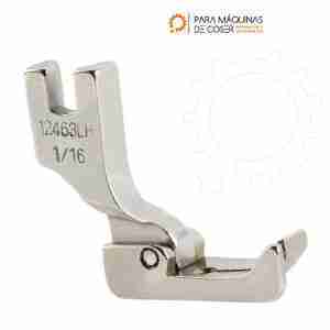 Imagen de Pie para Recta Industrial Con Guia Fijo 1/16" (1.6mm) Izquierdo 811L 12463HL 1/16 (811L), varias medidas.